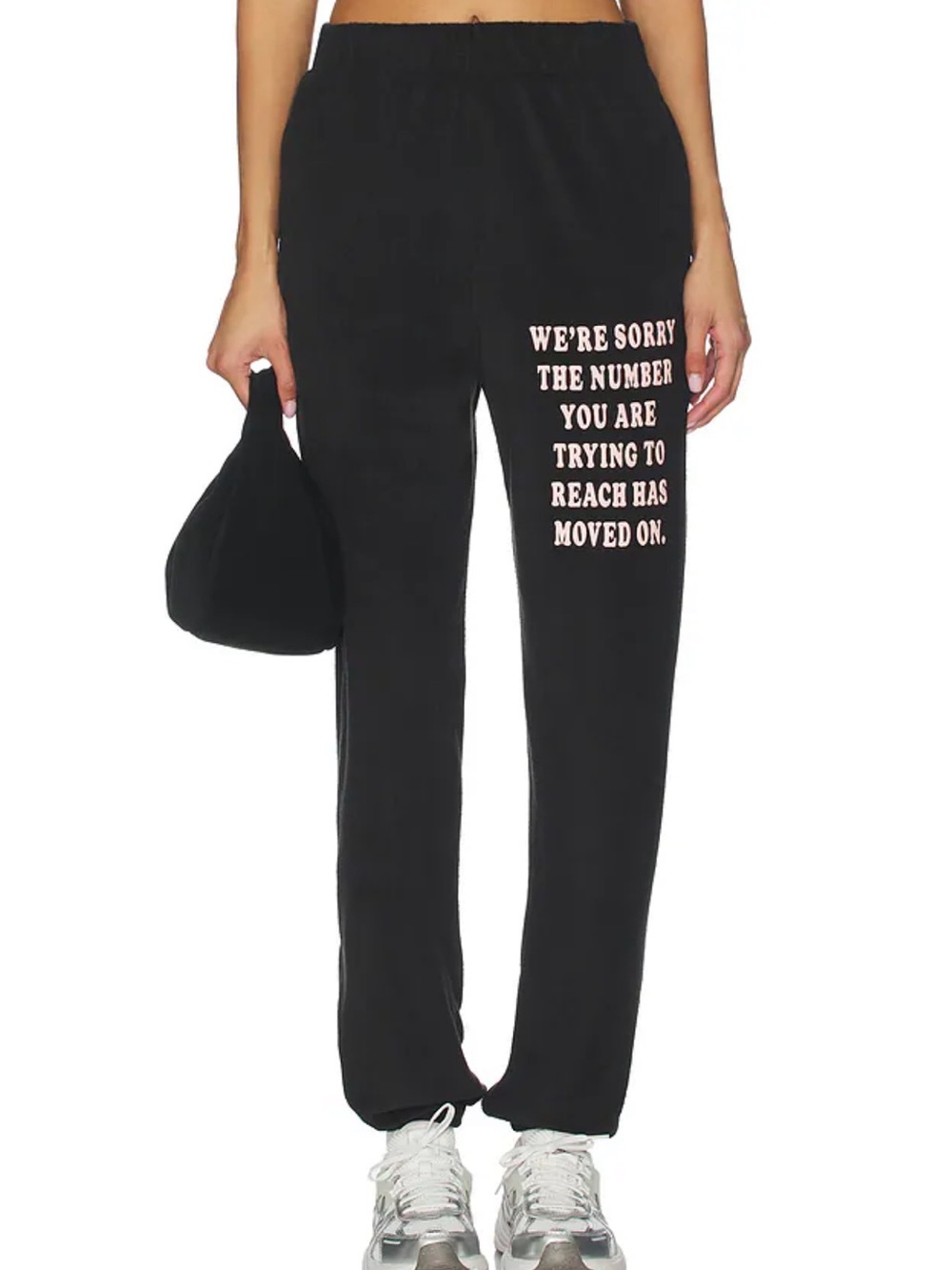 Boys Lie Mac Slim Black Sweatpant Jogger